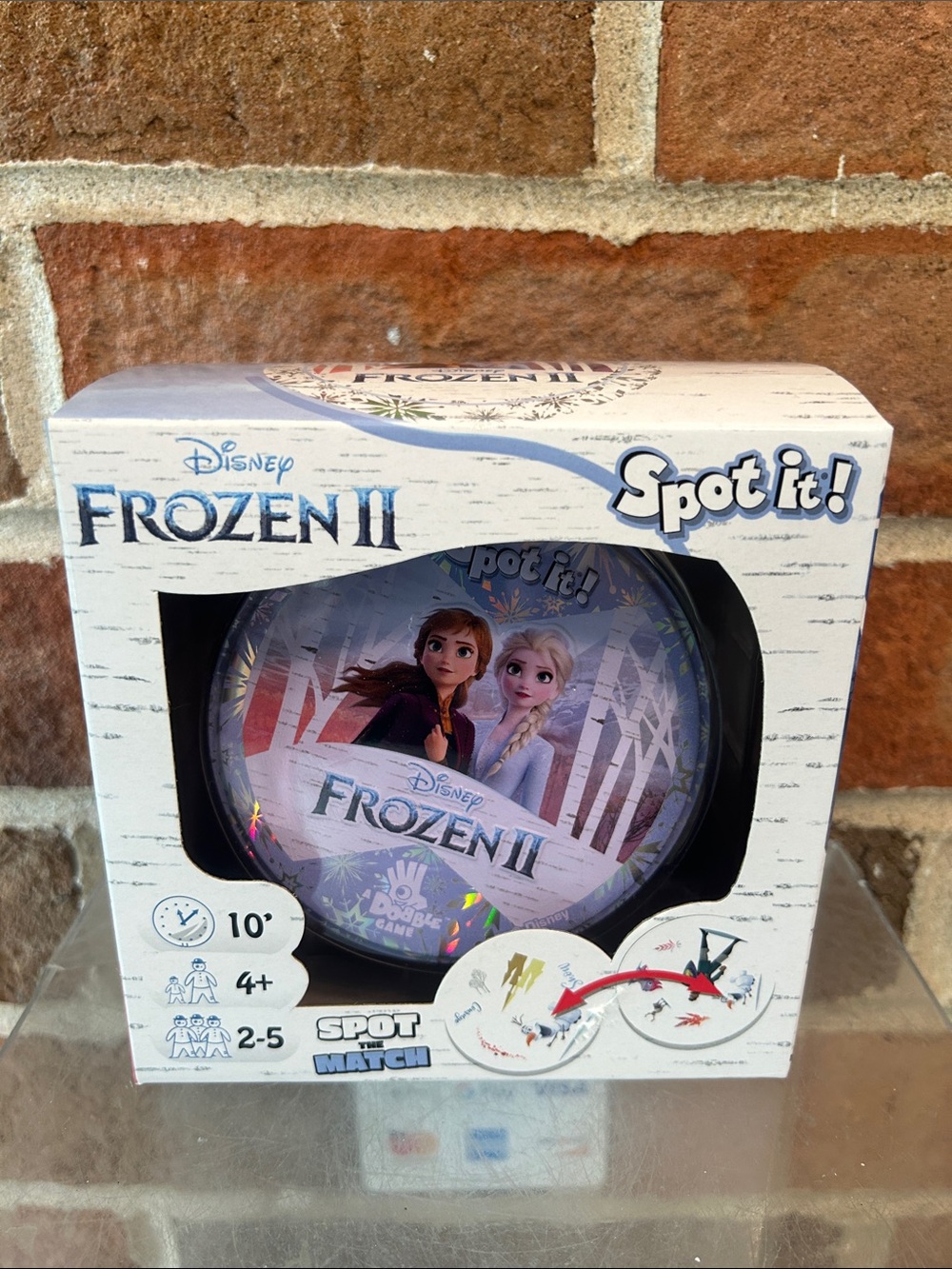 Spot It Card Game Disney Frozen II